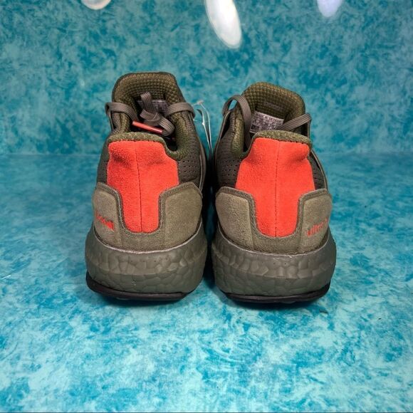 Adidas Ultraboost S&L 'Raw Khaki' Women’s Cushioned Green Low Top Shoes - Picture 5 of 5